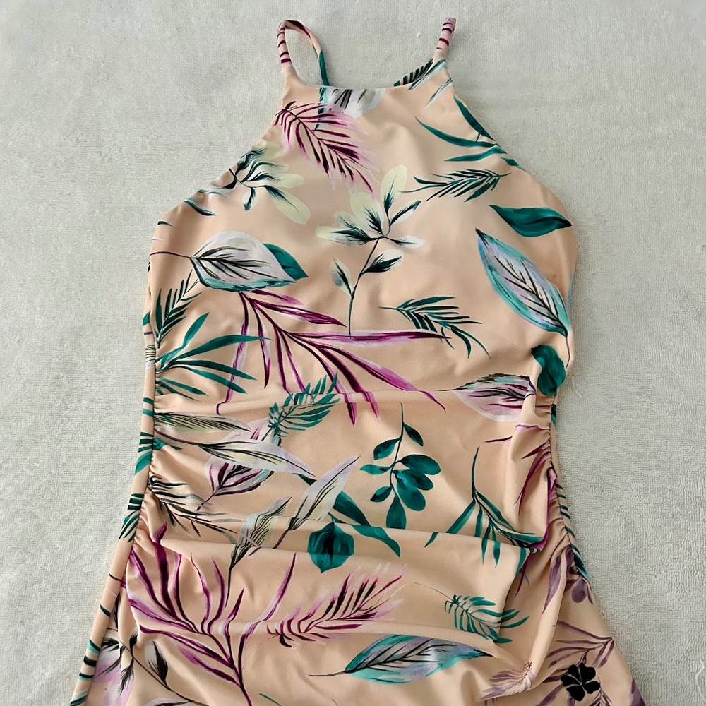 Hapari High Neck Strappy Tankini Size M